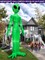 14 Ft Giant Halloween Inflatable Alien Decoration with Built-in LEDs (Green)